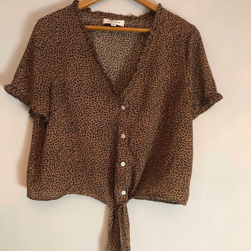 Leopard print blouse Gilli